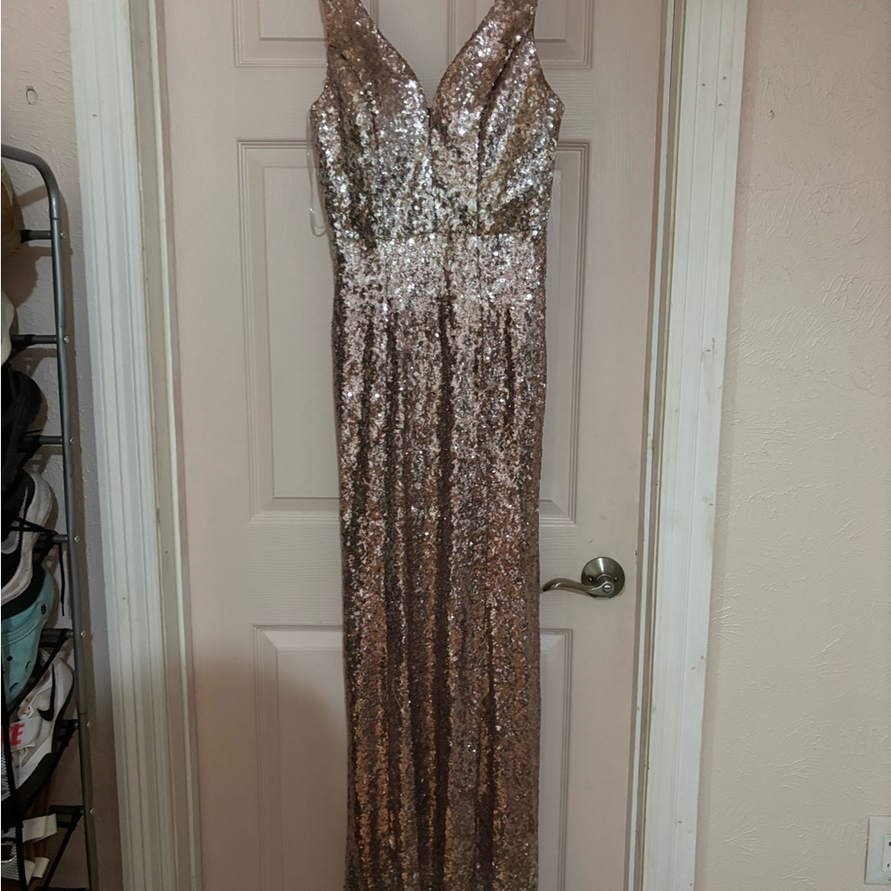 Elegant Sequin Gown